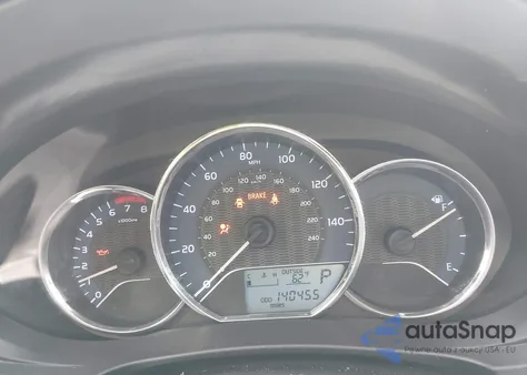 2016 Toyota Corolla Le z USA, uszkodzony, nr VIN 2T1BURHE5GC598233